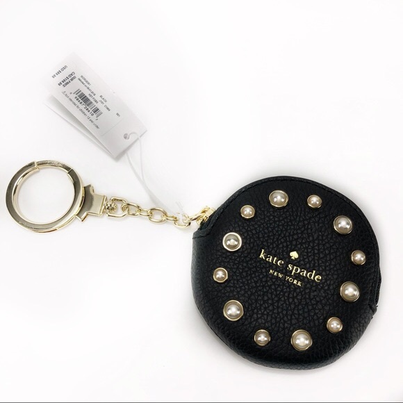 kate spade Accessories Kate Spade Coin Purse Key Chain Charm Pearl